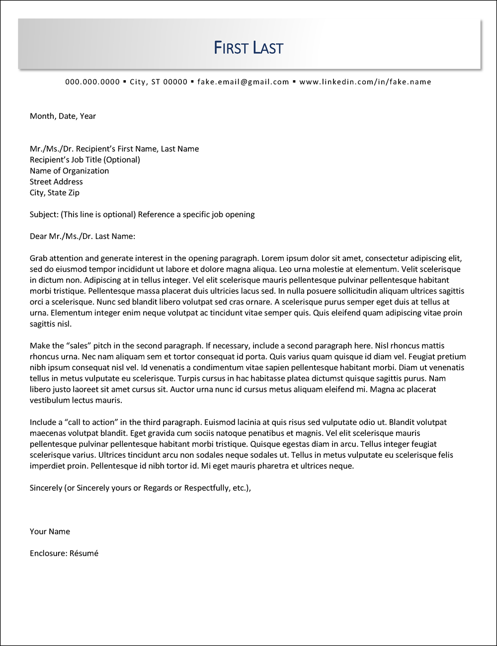 Boardscape Cover Letter Template