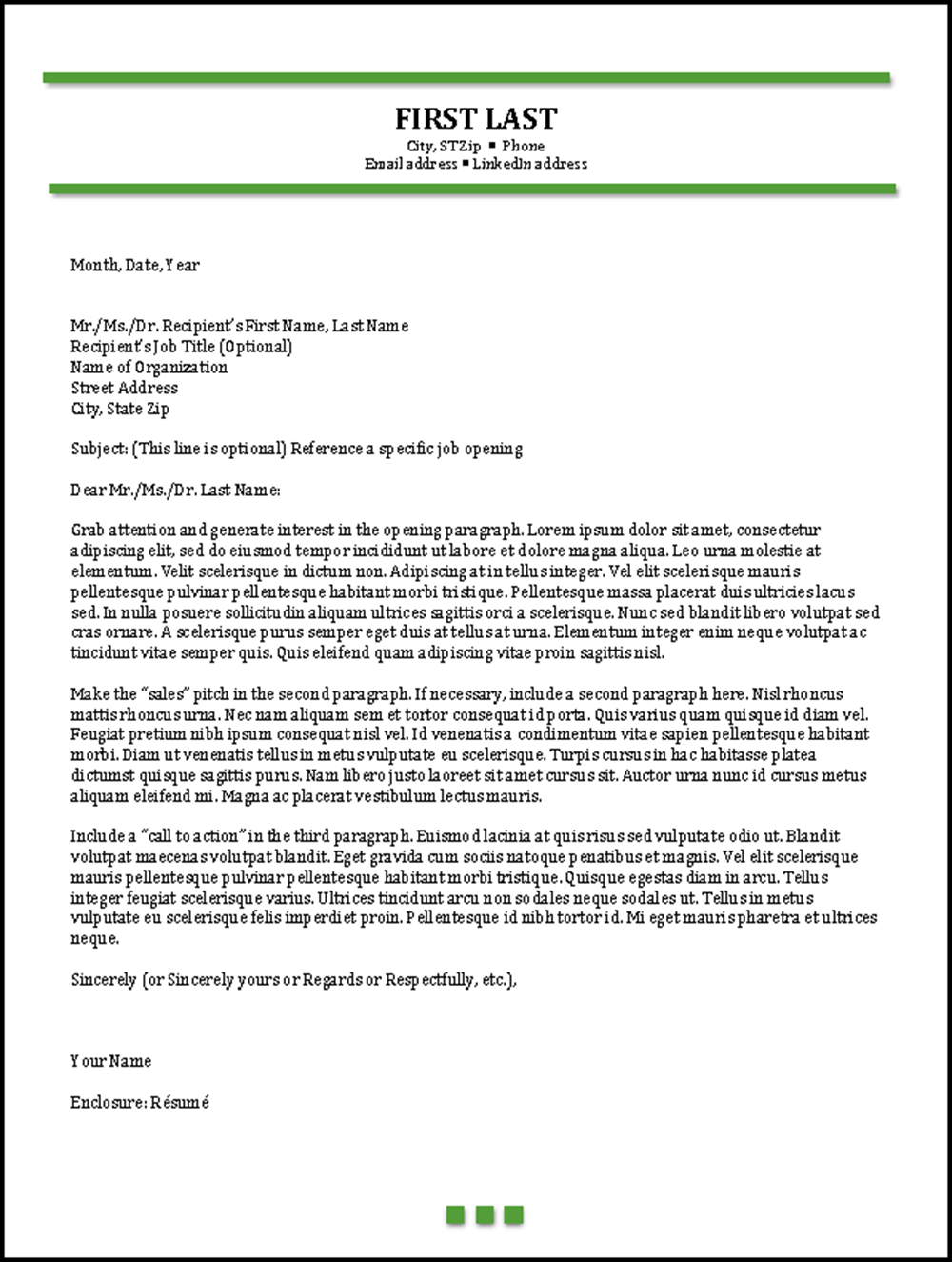 Emergencezen Cover Letter Template