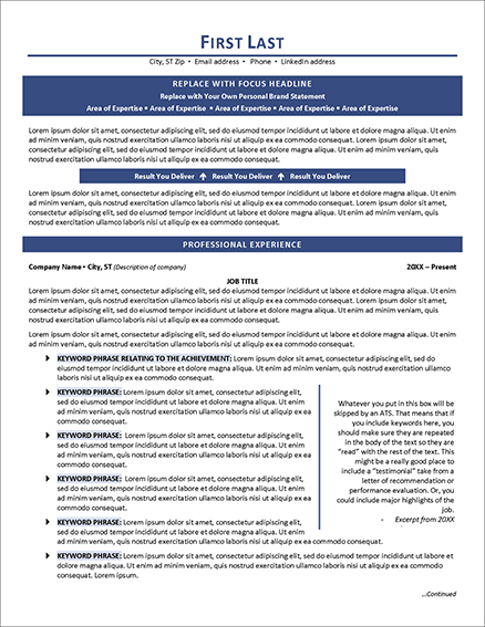 Distinctive Resume Templates | Home