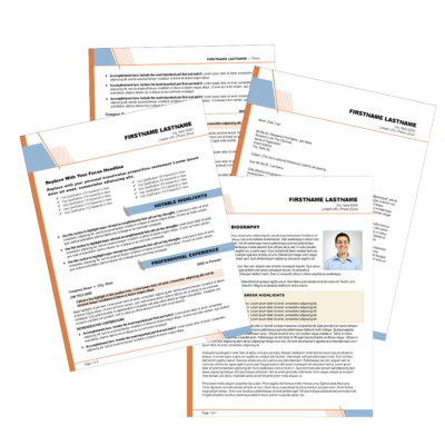 Achievement Quest Resume Templates