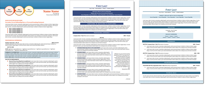 Attractive Resume Formats that Use No Tables