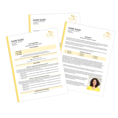 Goldenrod Template Collection
