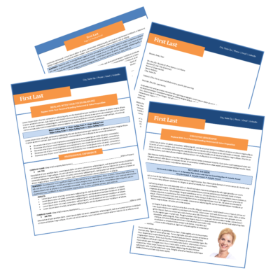 Harmony Resume Template Collection