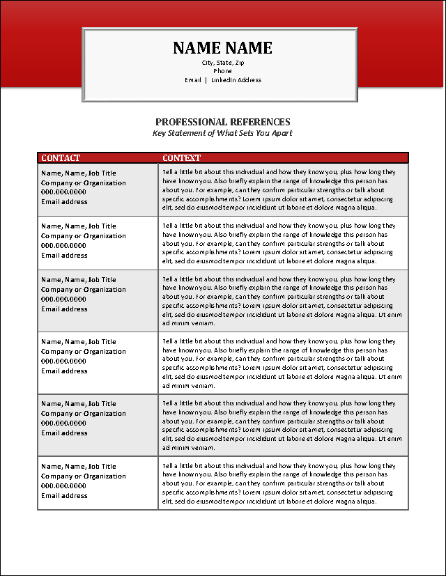 Next Steps References
