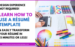 Learn How To Use a Resume Template