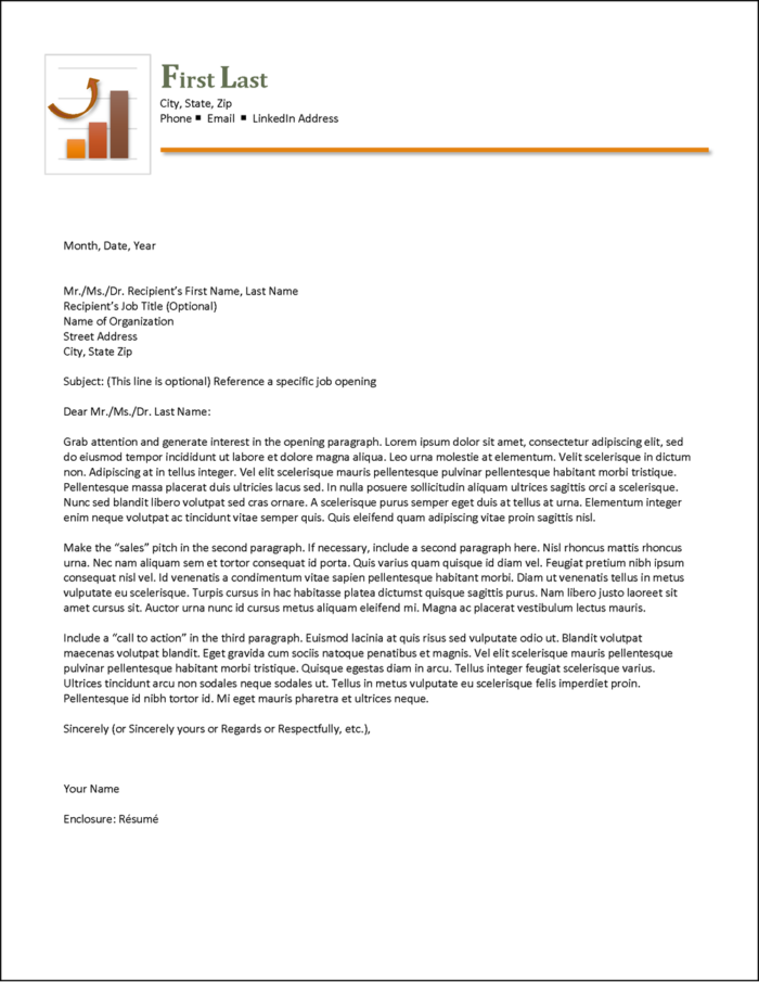 Career Booster Flexible & Easy-to-Use Accomplishments-Focused Letterhead Template