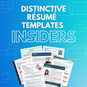 Distinctive Resume Template Insiders Square