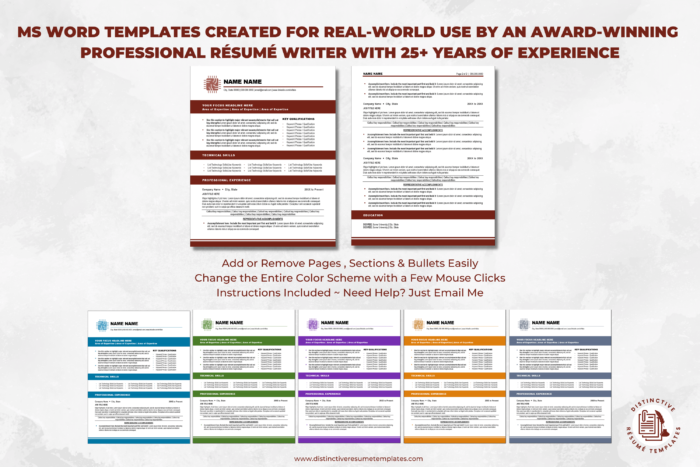 IT resume template 2