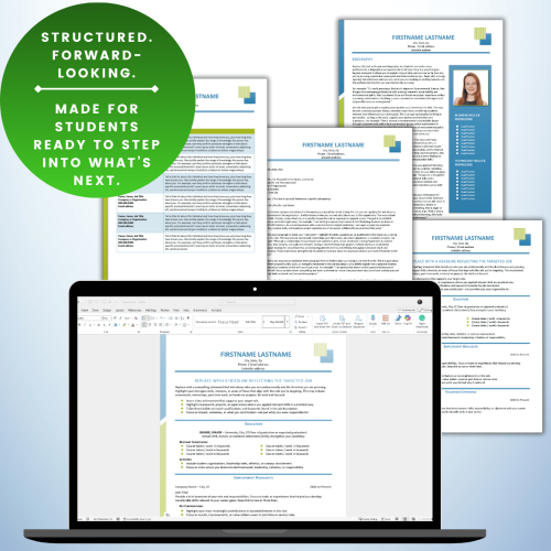 Launchpad Bundle Career Templates for Students (1)