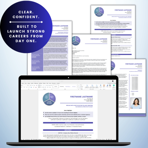 Launchpad Bundle Career Templates for Students (2)