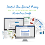 Distinctive Resume Templates Introductory Bundle