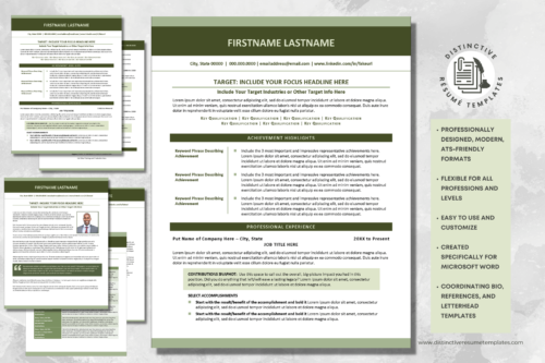 MS Word Resume Template Images 2