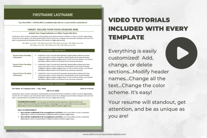 MS Word Resume Template Images 8
