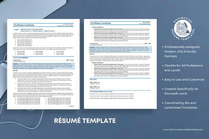 Simple Resume Template images 4