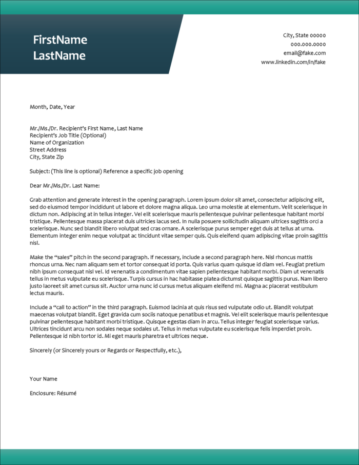 Tradecraft Letterhead Template