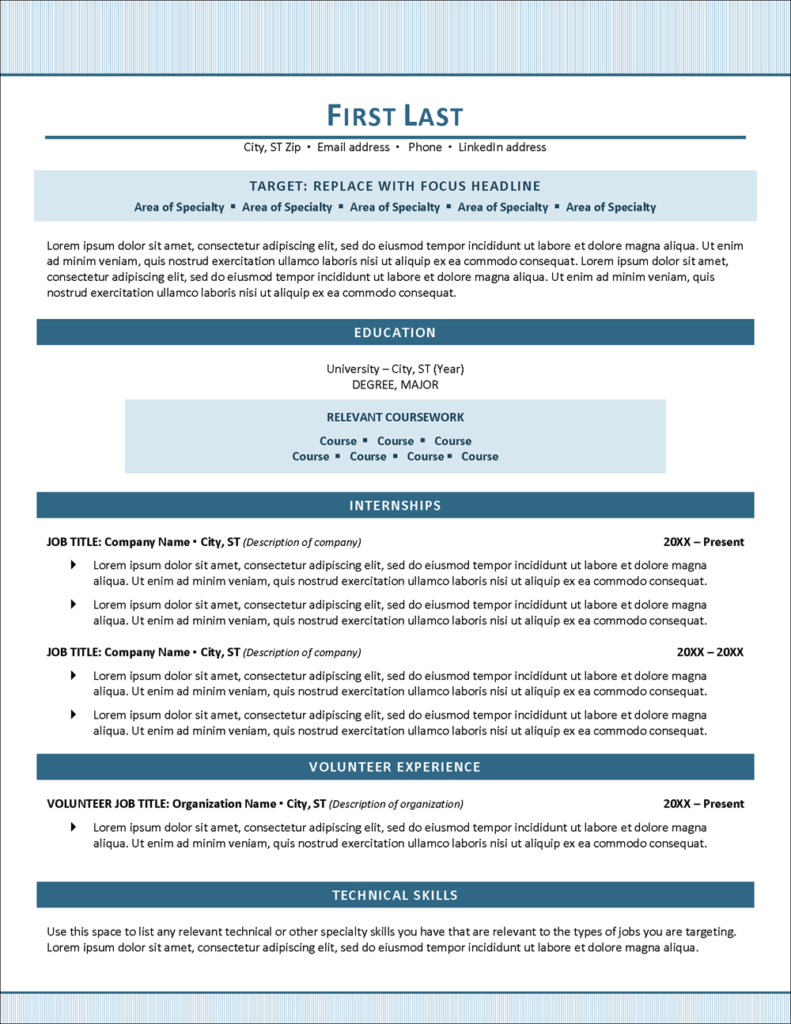 First Job Resume 20 First Resume Examples And Templates For 2025