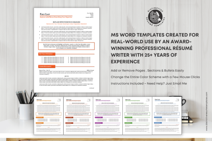 consultant resume template 3