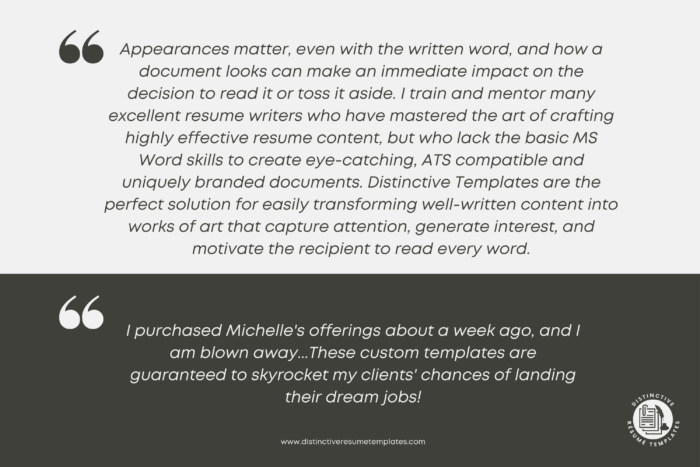 contemporary resume template 7