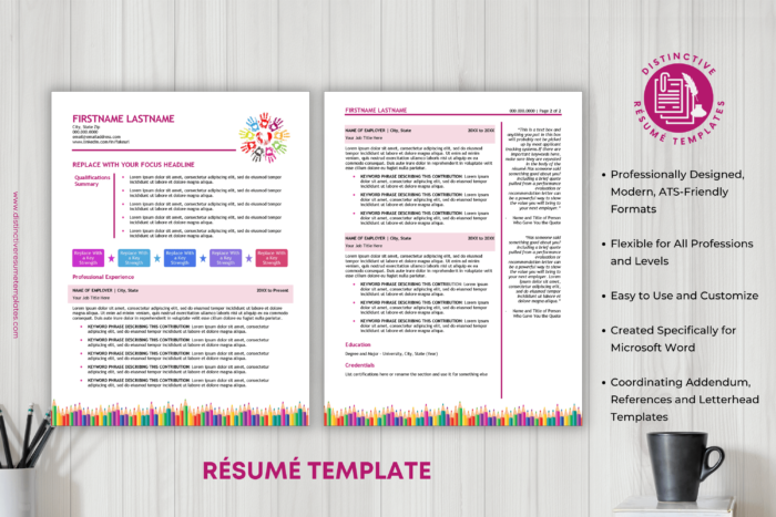early childhood education resume template 2