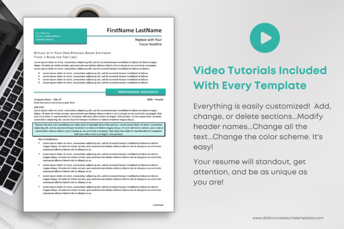 easy to use resume template 8