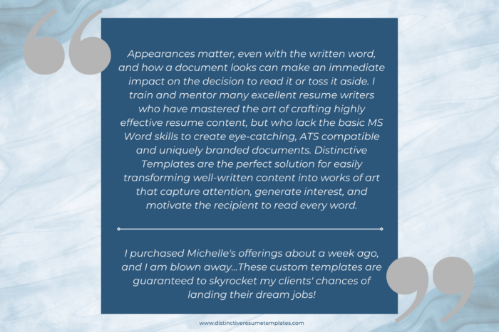 executive resume template 6
