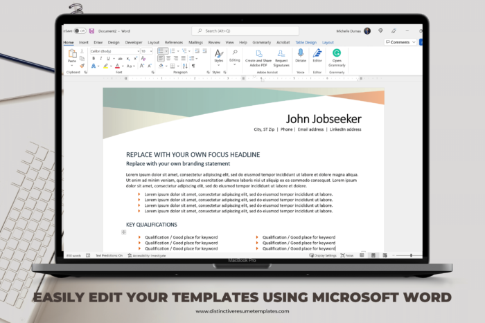 functional resume template 9
