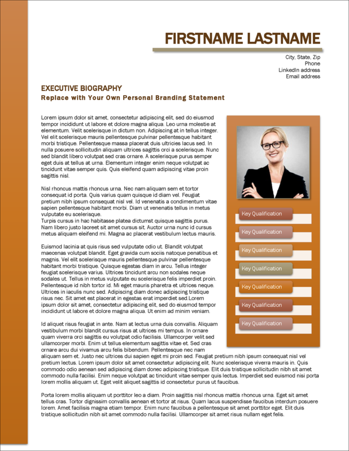 Environmental & Organic Farm Biography Template