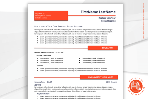 high school student resume template 1