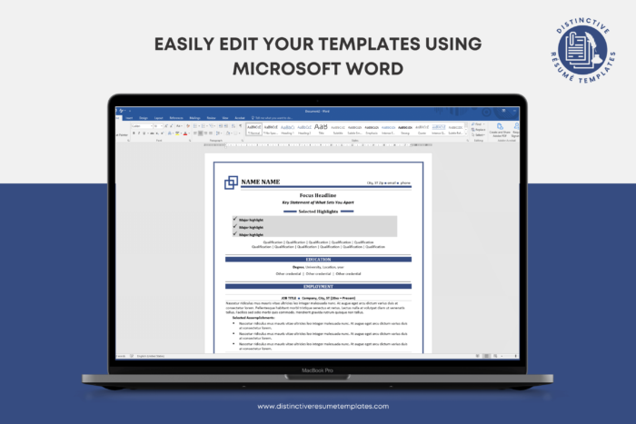 one page resume template 10