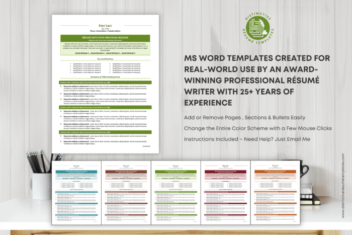 resume template for career change 3