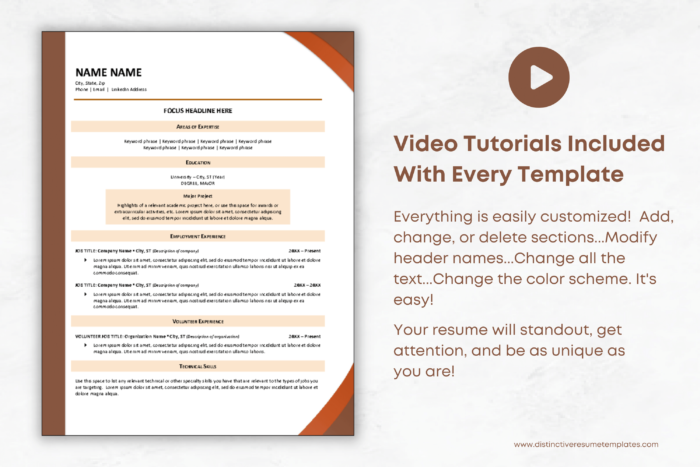 resume template for students 8