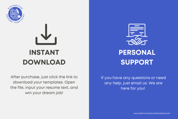 resume template with a unique format 11