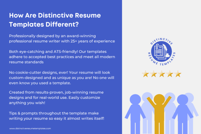 resume template with a unique format 9