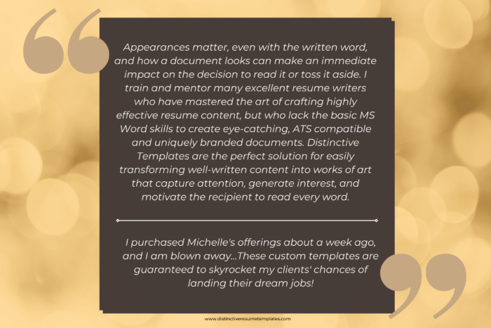 sophisticated resume template 7