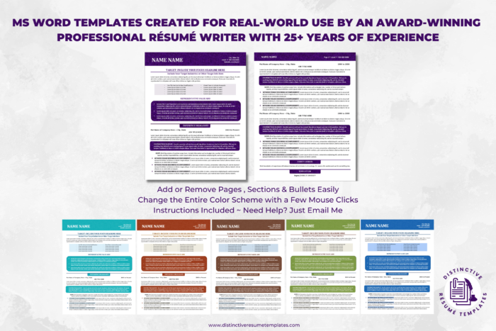traditionally formatted resume template 3