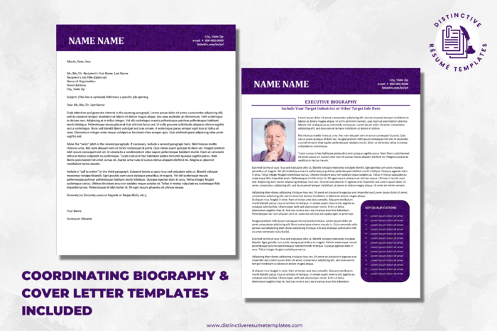 traditionally formatted resume template 4
