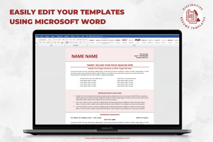 versatile resume template 10