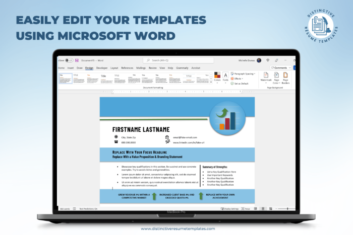 Sales Resume Template Image 9