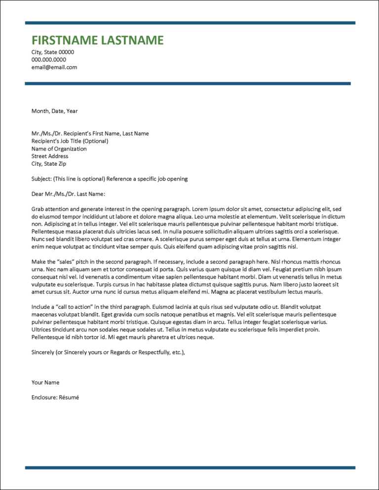 Blue Collar Resume Addendum, References & Cover Letter Templates