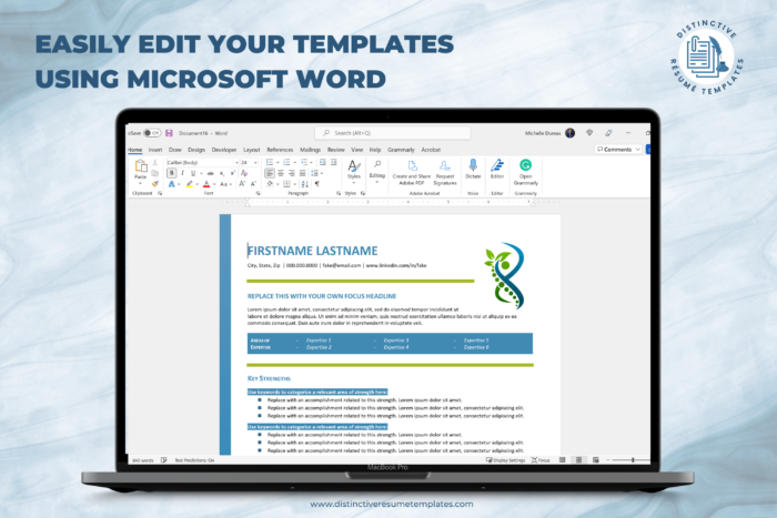 Nursing Resume Template Image 9