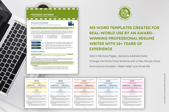 entertainment industry resume template 3