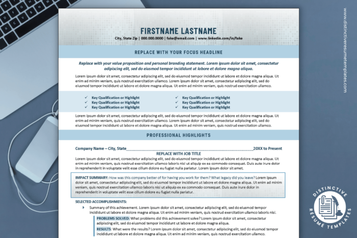 resume template for executive leaders 1