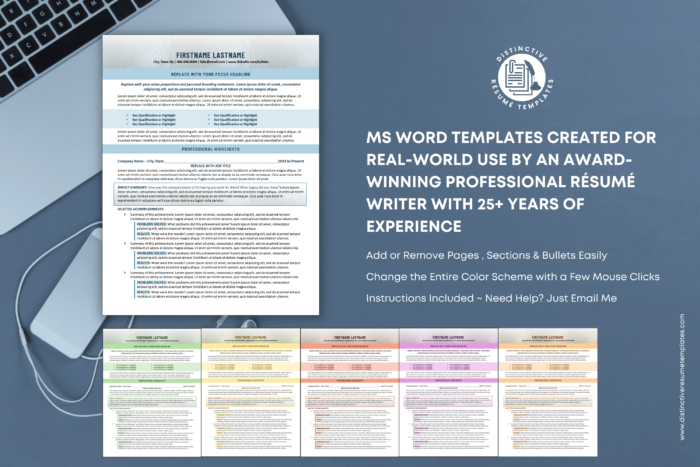 resume template for executive leaders 3
