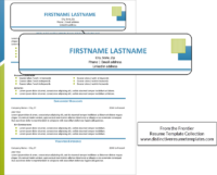 Creating Resume Headers 20 Example - Example Resume Templates Centered Header Design 5 200x161 