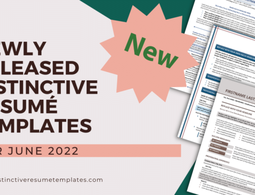 New Resume Template Releases: June 2022