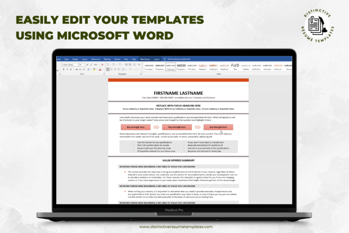 achievements filled resume template 1