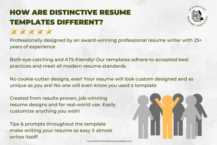 achievements filled resume template 9