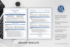 STAR Resume Template for Microsoft - STAR Resume Template 2 300x200 
