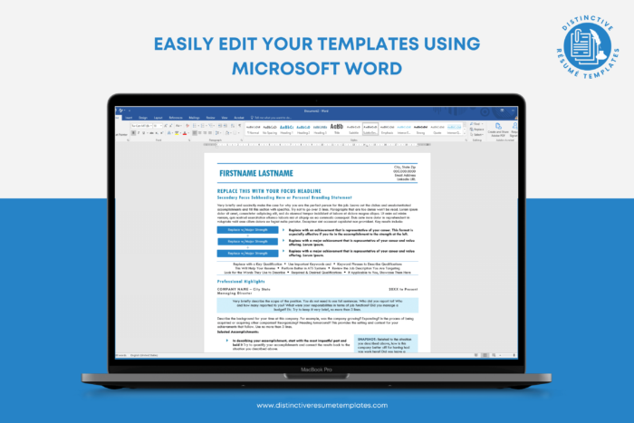 chronological resume template 10