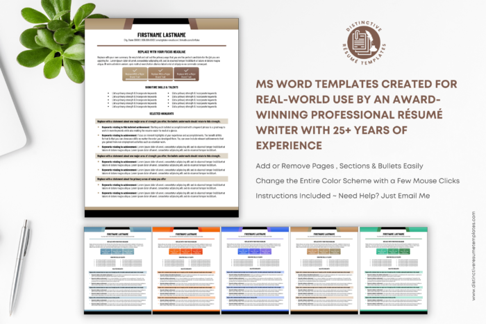 skills based resume template 3